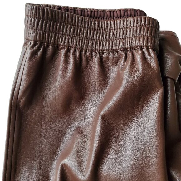 Black Tape Brown Wide Leg Pants - Picture 10 of 15